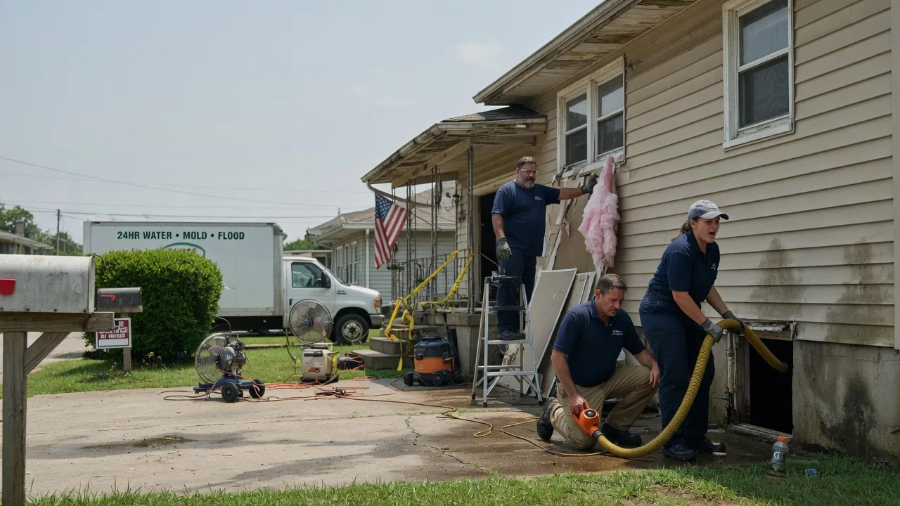Water Damage Repair in Belpre, KS near me